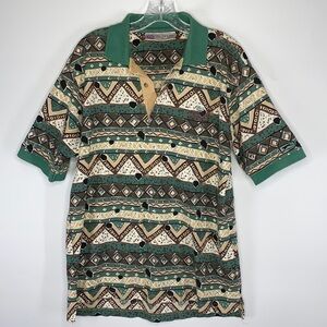 Slazenger Oyster Reef Golf Club Hilton Head Island Polo Golf Shirt Size Medium